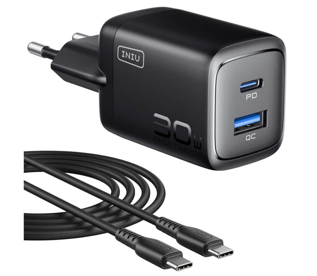 INIU 30W USB C Ladegerät – 49% Rabatt