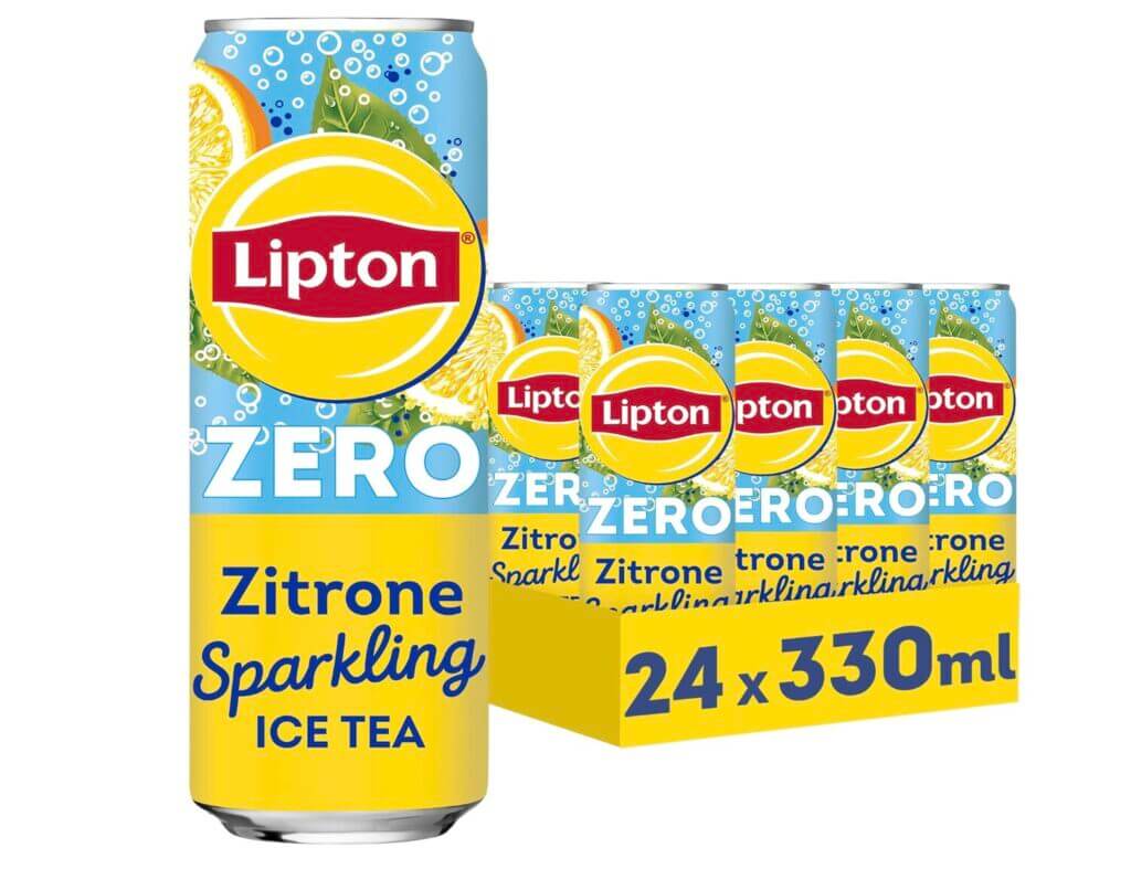 LIPTON ICE TEA Sparkling Lemon Zero (24 Dosen) – 29% Rabatt