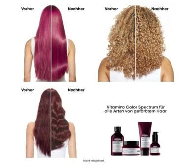 L'Oréal Professionnel Spülung Vorher Nachher