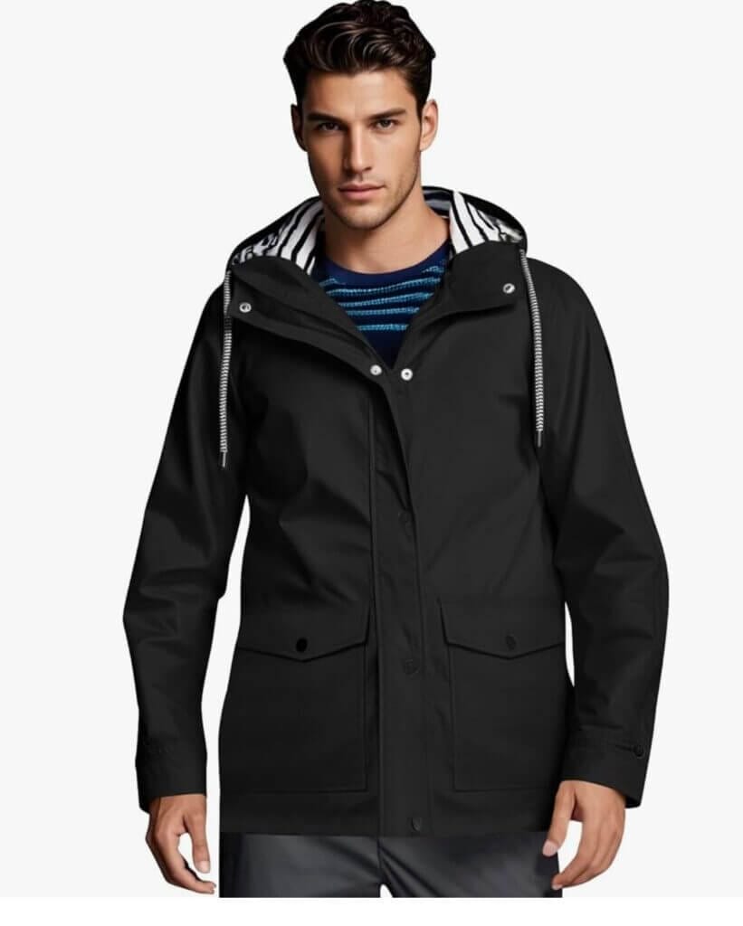 Leichte Regenjacke für Herren – 50% Rabatt