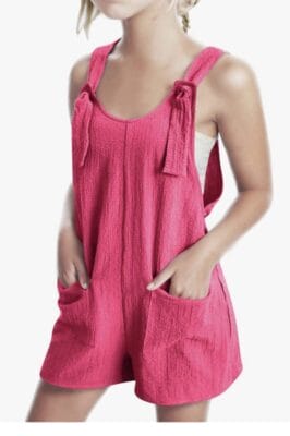Mädchen Jumpsuit pink 