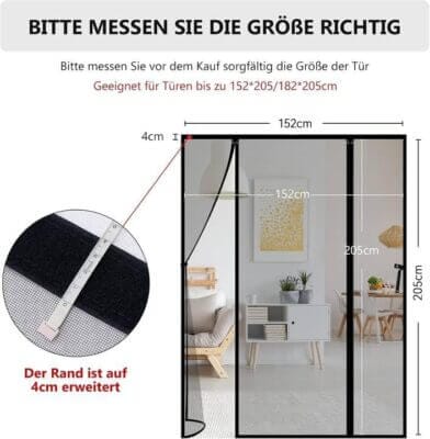 Der robuste 4 cm breite Rahmen sorgt für Stabilität, während das feine Netzgewebe für optimale Luftzirkulation sorgt.