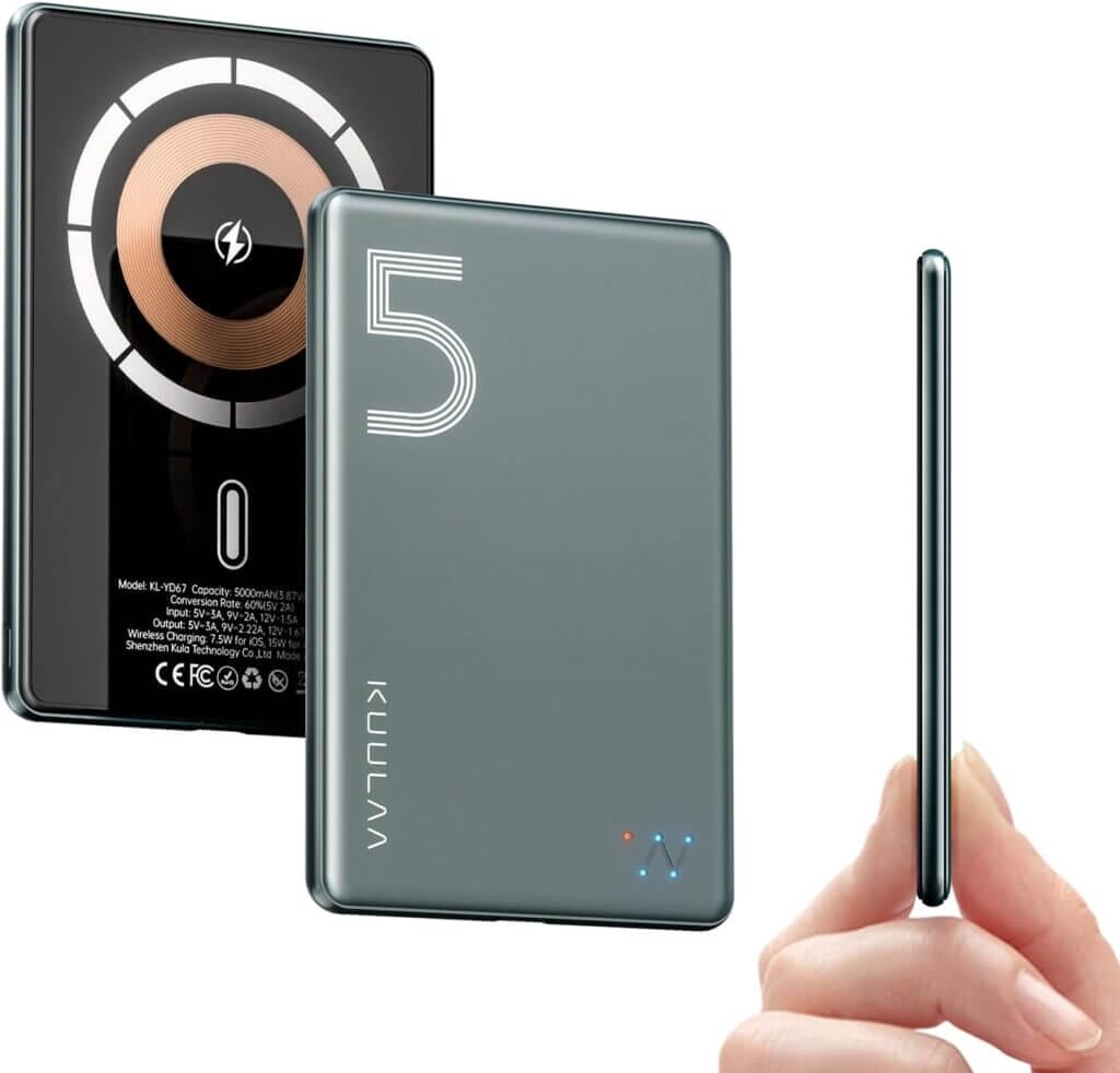 Kuulaa Ultra Slim Magsafe PowerBank – 50% Rabatt