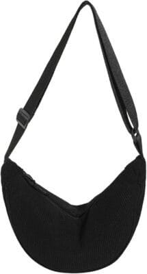 POIUIYQA Halbmond Umhaengetasche