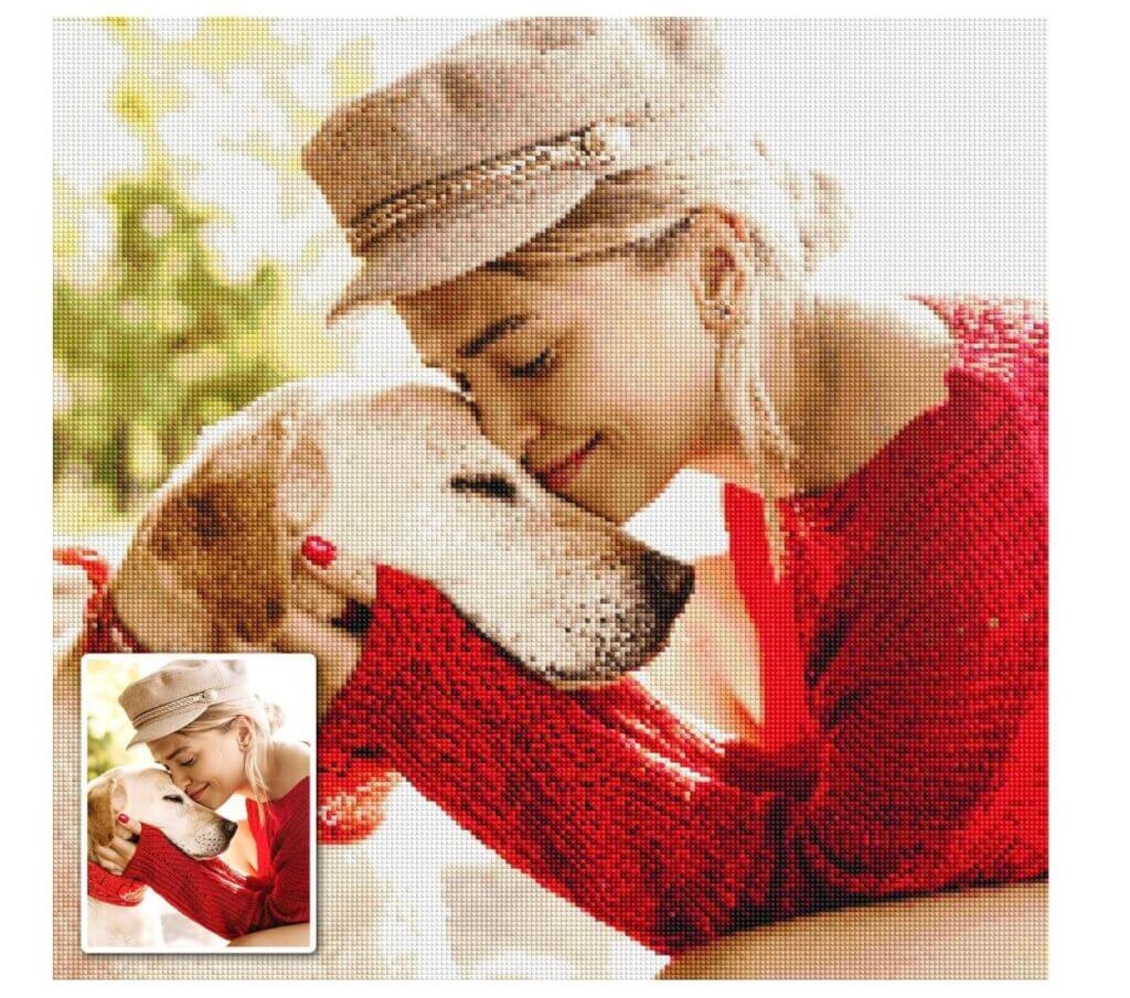 Personalisiertes Diamond Painting mit Foto – 50% Rabatt