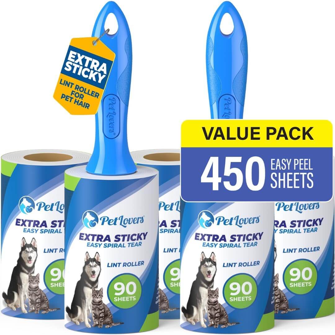Extra klebrige Fusselrolle Mega Value Set 450 Blatt – 35% Rabatt