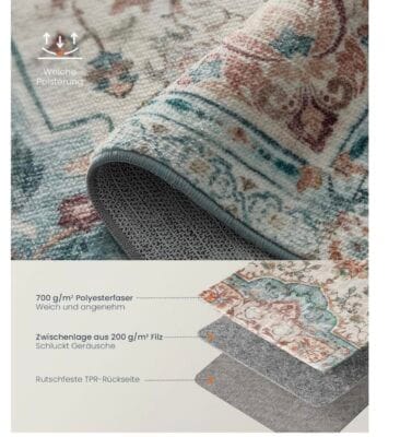 SONGMICS HOME Teppich Details