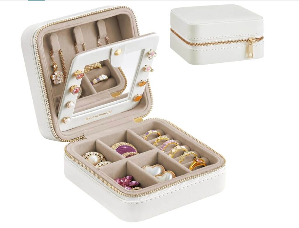 SONGMICS Reise Schmuckkästchen – 26% Rabatt