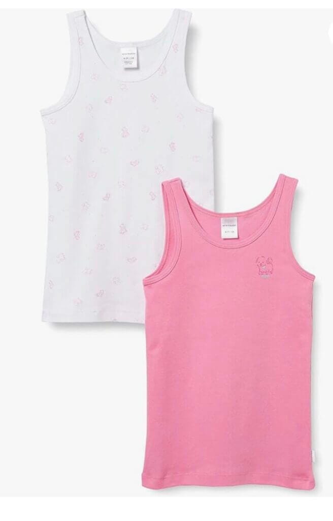 Schiesser Mädchen Unterhemden (2er-Pack) – 23% Rabatt