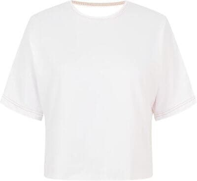 Atmungsaktives Fitnessshirt mit leichtem, lockerem Schnitt für maximale Bewegungsfreiheit.