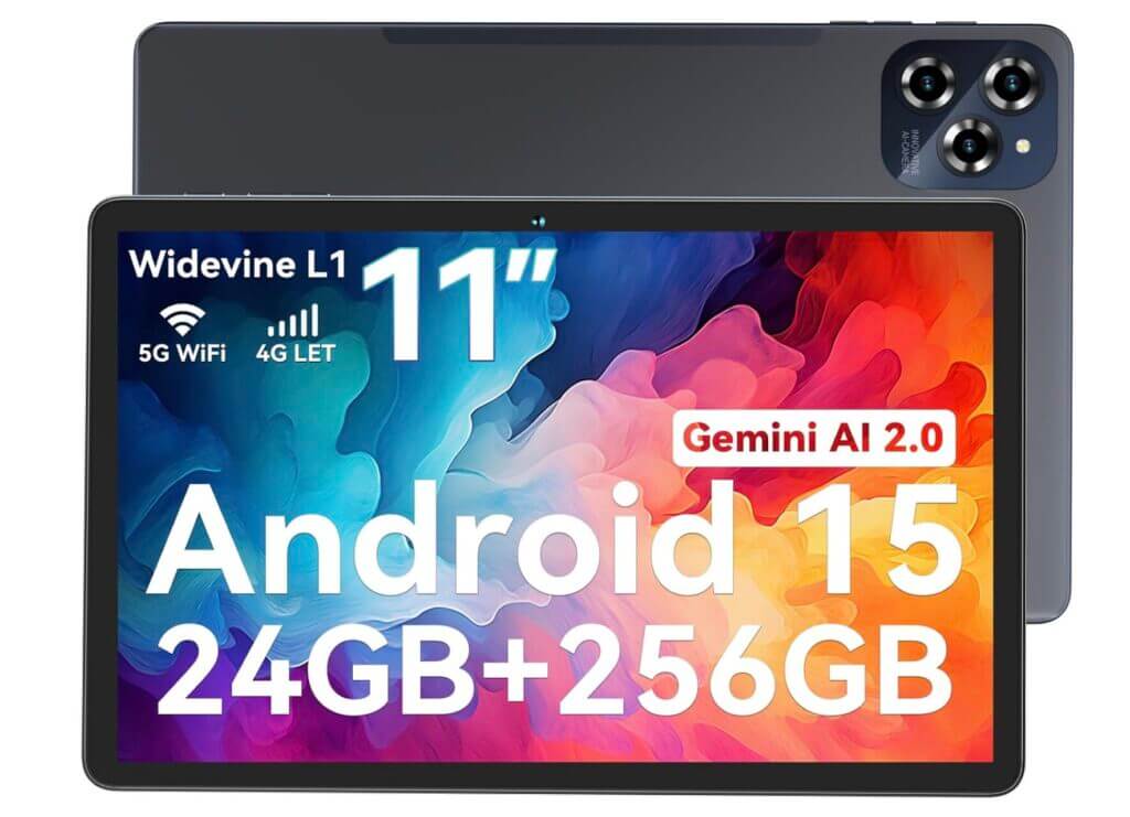 TABWEE W90 Android 15 Tablet – 36% Rabatt