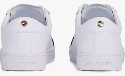 Tommy Hilfiger Damen Cupsole Sneaker von hinten gesehen