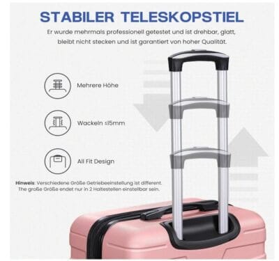 Trolley Reisekoffer Detailbild Griff