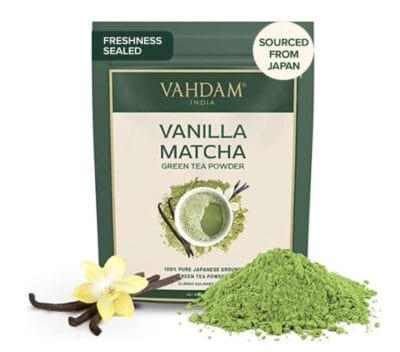 VAHDAM Vanille Matcha Pulver
