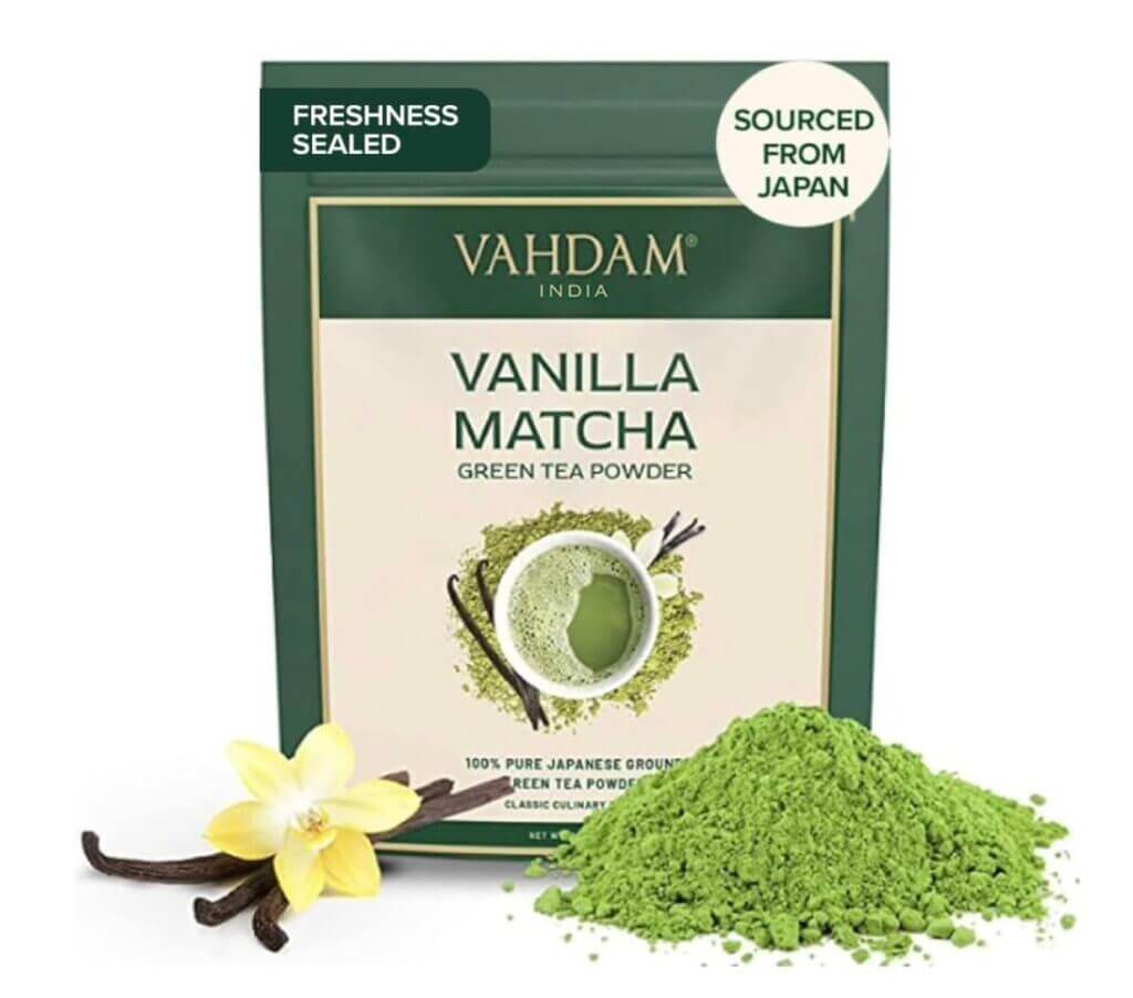 VAHDAM Vanille Matcha Pulver – 20% Rabatt