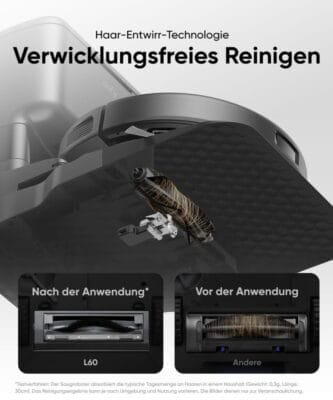 Verwicklungsfreies Reinigen