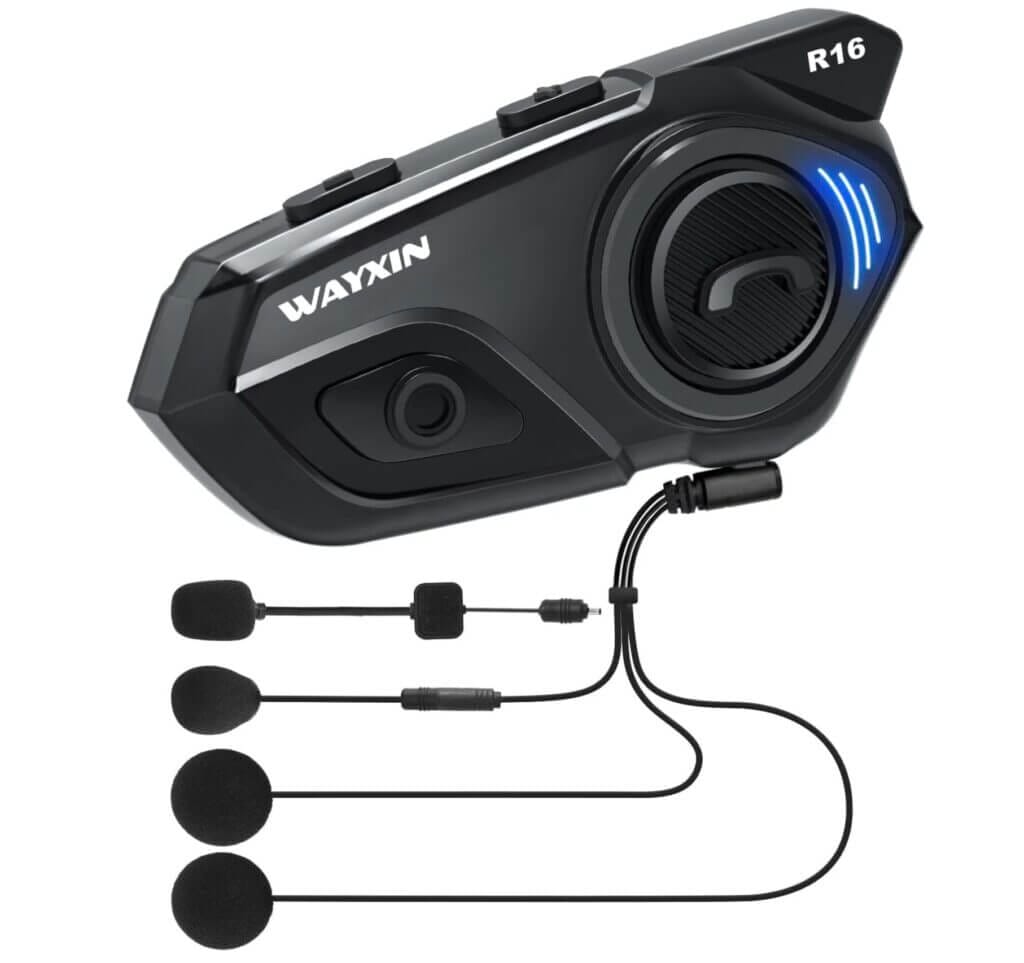 WAYXIN R16 Motorrad Bluetooth Headset – 43% Rabatt