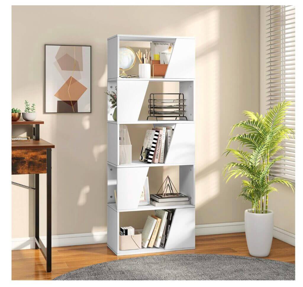 YITAHOME Bücherregal mit 6 Regalböden – 30% Rabatt