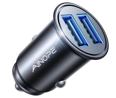 AINOPE 24W Zigarettenanzünder USB Ladegerät 