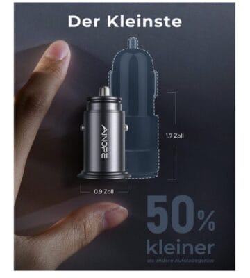 Zigarettenanzünder kompakt
