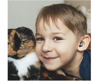 AMAFACE Kopfhörer für Kinder Tragebild