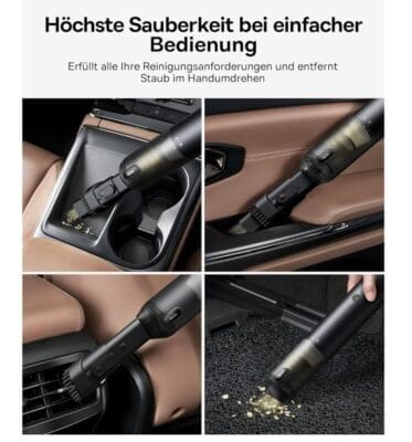 Baseus Auto Handstaubsauger Einsatzbereiche