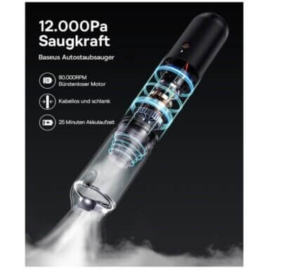 Baseus Auto Handstaubsauger
