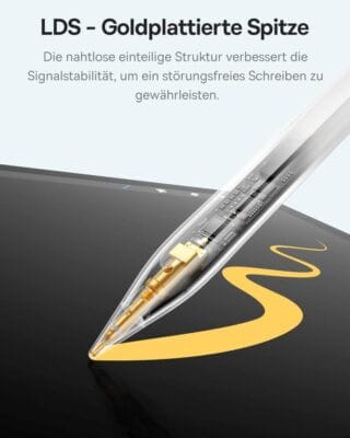 Funktioniert mit iPad 6–10, Pro, Air und Mini – dein vielseitiger Begleiter im Alltag.