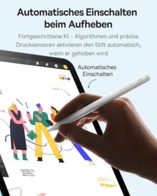 32 Tastenfunktionen und 17 Stunden Laufzeit für maximale Kreativität und Effizienz.
