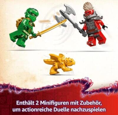 Enthält 2 Minifiguren mit Zubehör