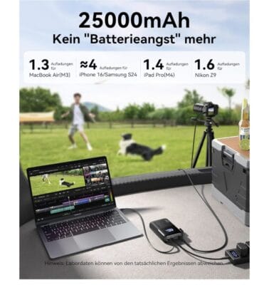 INIU Power Bank Leistung 