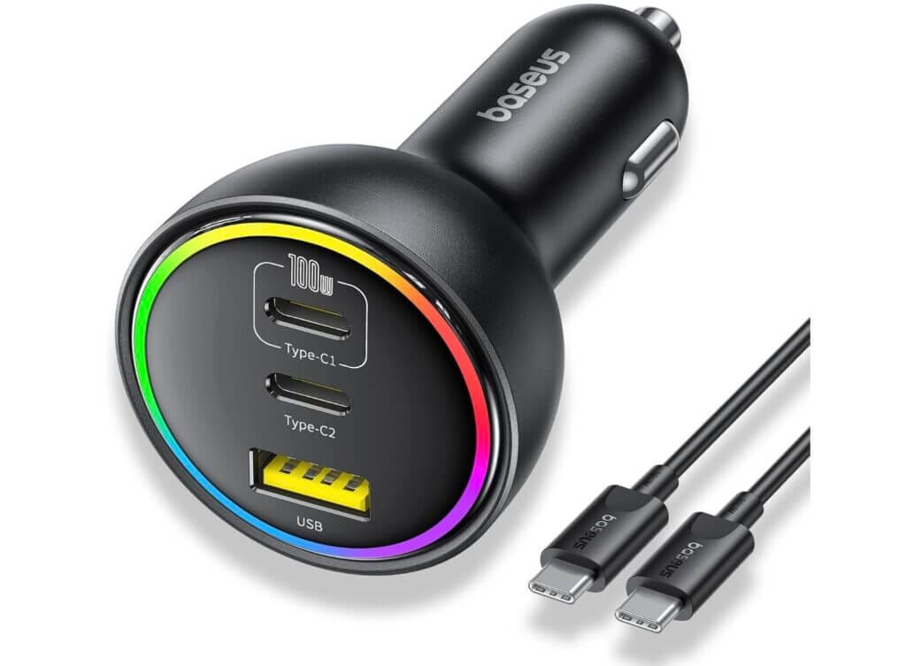 Baseus 152.5W Ladegerät Zigarettenanzünder – 50% Rabatt