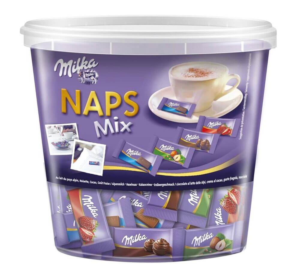 Milka Naps Mix – 46% Rabatt