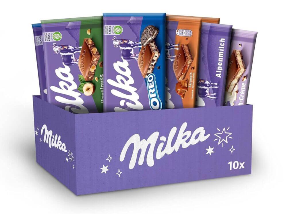 Milka Selection Box 10 x 100 g – 43% Rabatt
