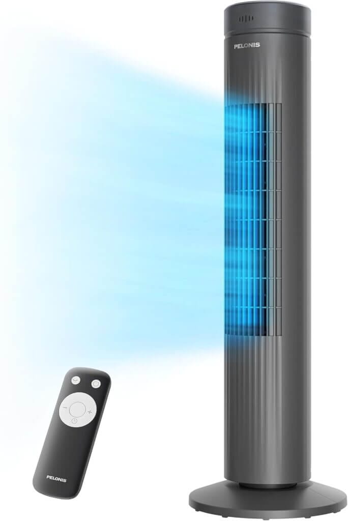 PELONIS Sehr Leiser Turmventilator – 15% Rabatt