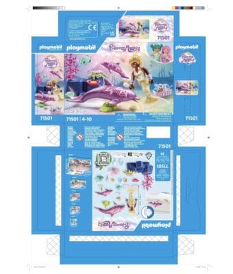 PLAYMOBIL Princess Magic Set Meerjungfrau mit Delfinen (71501) Verpackung.png