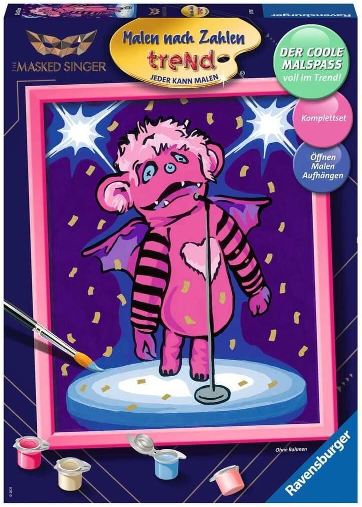 Ravensburger 28798 Monsterchen – Malen nach Zahlen für Erwachsene – 74% Rabatt