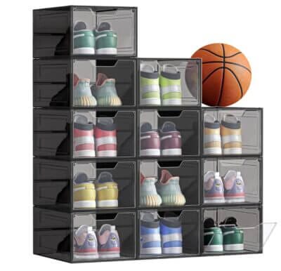 SONGMICS Schuhboxen 12er-Set