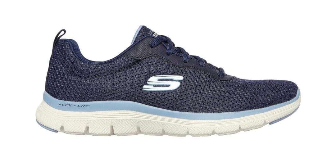 SKECHERS Damen Sneaker FLEX APPEAL 4.0-BRILLIANT VIEW (149303-NVBL) – 50% Rabatt