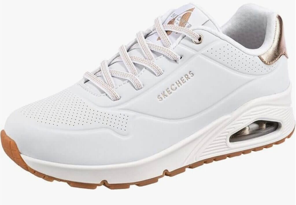 Skechers Damen UNO-Shimmer Away Sneaker – 48% Rabatt