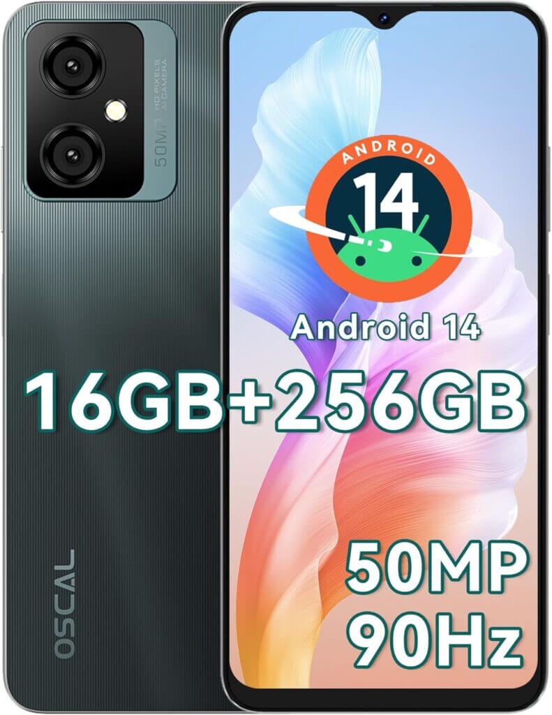 OSCAL Tiger 10 Android 14 Smartphone – 21% Rabatt