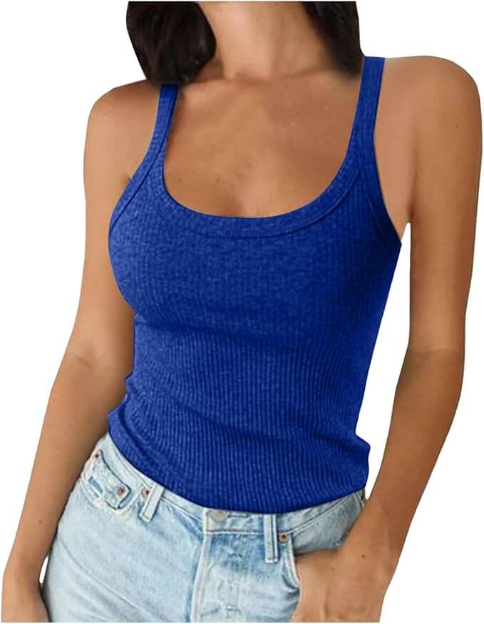 Damen Tank Top mit Spaghettiträgern – 40% Rabatt