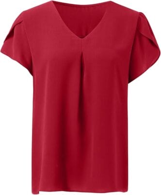 Angenehm leichtes Material – ideal für warme Tage und entspannte Outfits.
