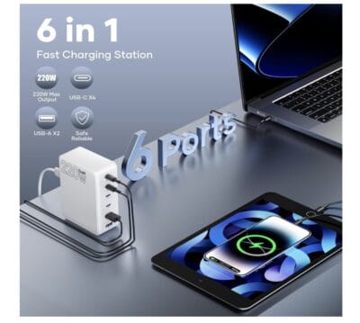 USB C Ladegerät 6 in 1 