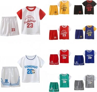 Basketball Kinder Trikot und Short Set