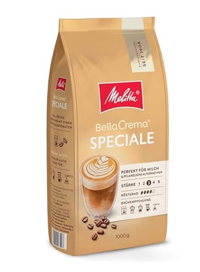 Sparangebot: Melitta BellaCrema Speciale 1 kg – 13% Rabatt