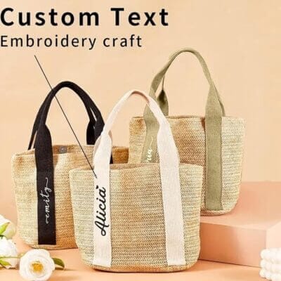 mit Namen personalisierbare Strandtasche von Changtai