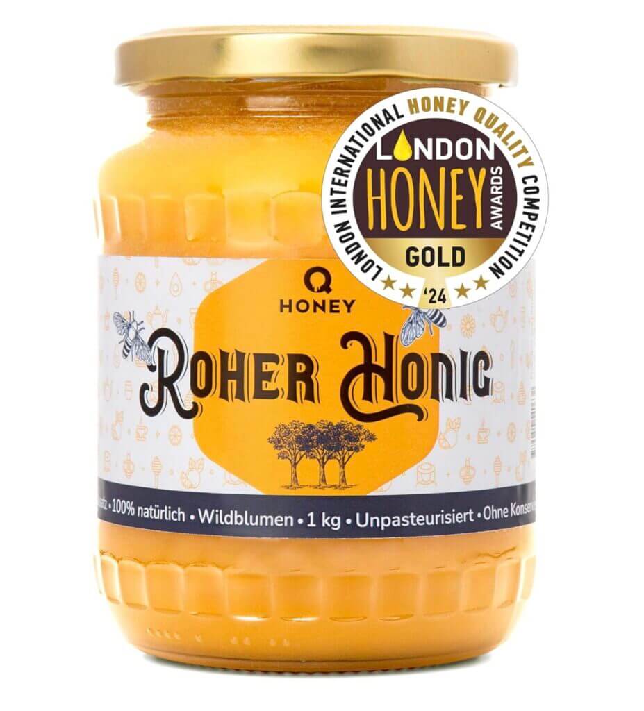 Roher Honig aus Europa 1 KG – 30% Rabatt