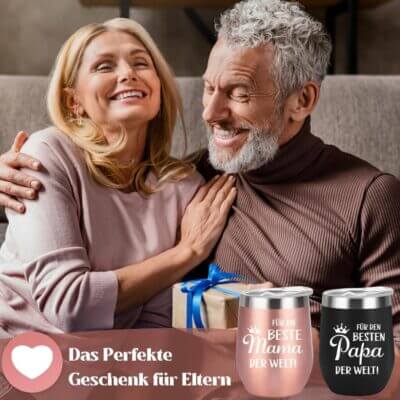 Ideal als Geschenk für Mama oder Papa – robust, alltagstauglich und praktisch.