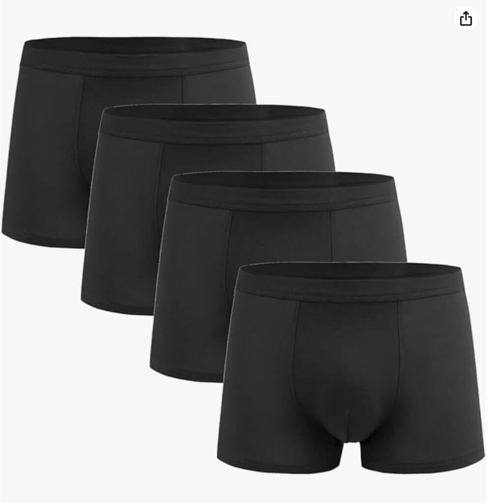 4er Pack Herren-Boxershorts – 50% Rabatt